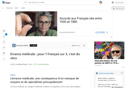 Errance médicale : pour 1 Français sur 3, c'est du vécu