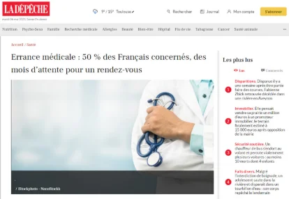 Errance médicale : 50 % des Français concernés, des mois d’attente pour un rendez-vous
