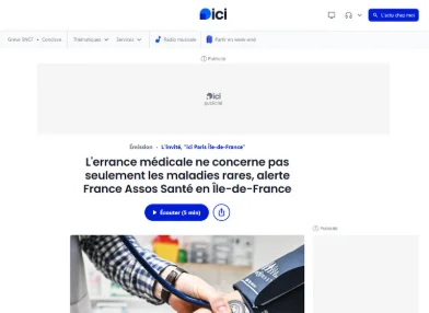 L'errance médicale ne concerne pas seulement les maladies rares, alerte France Assos Santé en Île-de-France