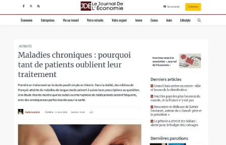 Maladies chroniques : pourquoi tant de patients oublient leur traitement