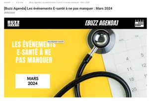 Les événements E-santé à ne pas manquer : Mars 2024
