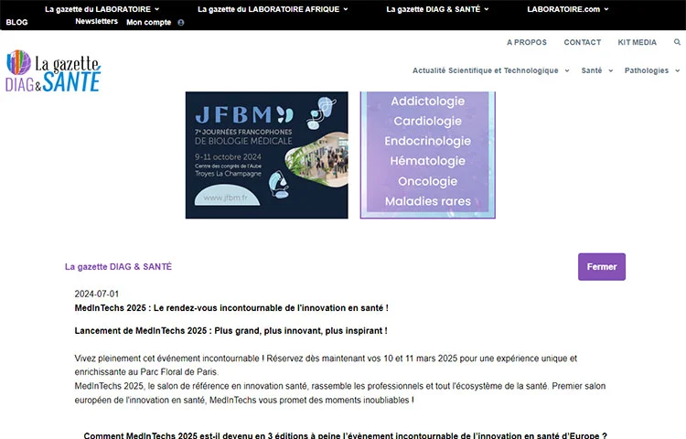 MedInTechs 2025 : Le rendez-vous incontournable de l'innovation en santé !