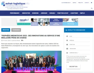 Trophées MedInTechs 2025 : des innovations au service d'une meilleure prise en charge