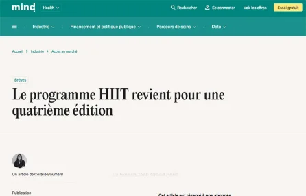 Le programme HIIT revient pour une quatrième édition - Health