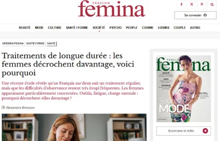 Traitements de longue durée : les femmes décrochent davantage, voici pourquoi