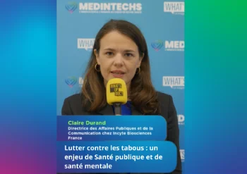 INTERVIEW WHAT'S UP DOC DE CLAIRE DURAND - DIRECTRICE DS AFFAIRES PUBLIQUES ET DE LA COMMUNICATION CHEZ INCYTE BIOSCIENCES FRANCE