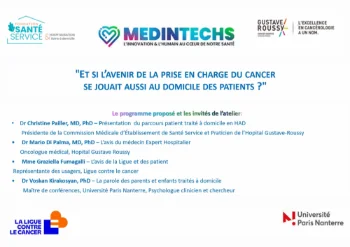 Et si l’avenir de la prise en charge du cancer se jouait aussi au domicile des patients ?