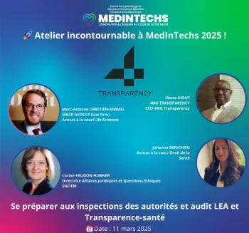 SE PRÉPARER AUX INSPECTIONS DES AUTORITÉS ET AUDIT LEA ET TRANSPARENCE-SANTÉ