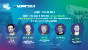 RELEVER LE GRAND DÉFI DES INFRASTRUCTURES TECHNOLOGIQUES TRANSVERSALES DANS LES ÉCOSYSTÈMES D’INNOVATION CHIRURGICALE