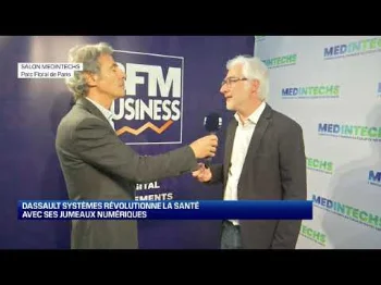 Interview de Frederic Vacher sur Dassault Systemes Site de MedIn